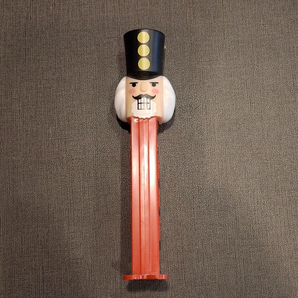 Christmas Nutcracker PEZ Dispenser With Feet